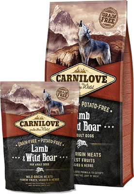 Carnilove Lamb & Wild Boar  for adult dog - 1