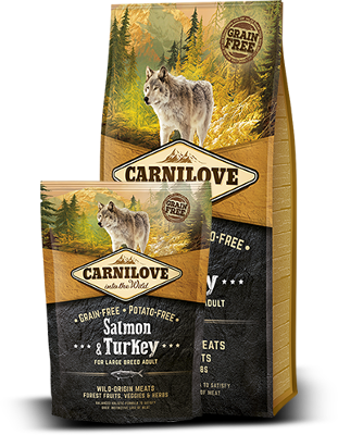 Carnilove Salmon & Turkey for large breed adult - 1