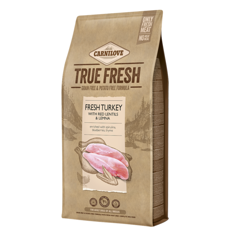 Carnilove True Fresh - Fresh Turkey with Red Lentils and Lemna - 1