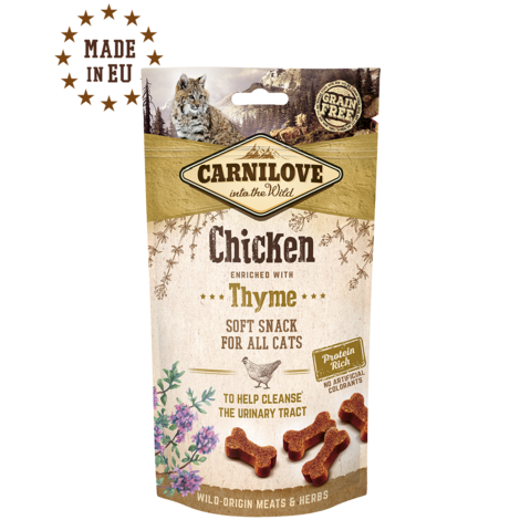 Carnilove Cat Semi Moist Snack Chicken enriched with Thyme 50g - 1