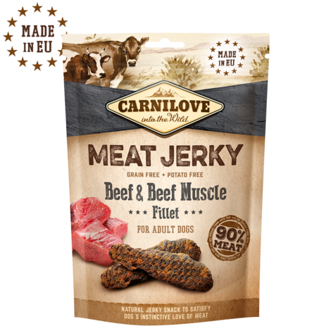 Carnilove Jerky Beef with Beef Muscle Fillet 100g - 1