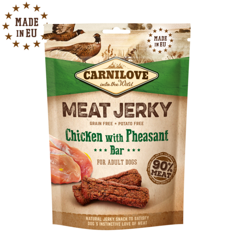Carnilove Jerky Chicken with Pheasant Bar 100g - 1