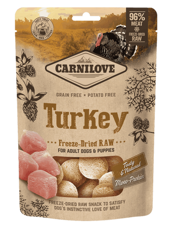 Carnilove Freeze-Dried Raw Snacks Turkey 60g - 1