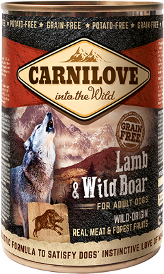 Carnilove Wild Meat Lamb & Wild Boar 400g - 1