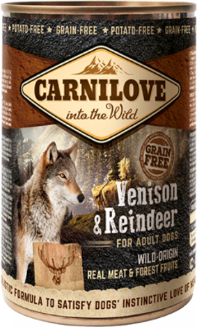 Carnilove Wild Meat Venison & Reindeer 400g - 1