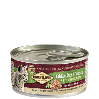 Carnilove WMM Chicken, Duck & Pheasant for Adult Cats 100g - 1